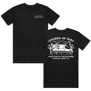 Adult The Van Premium Black T-Shirt