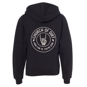 Youth Circuit Black Hoodie