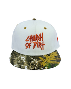 Natural & Camo Dirt Surfer Snapback