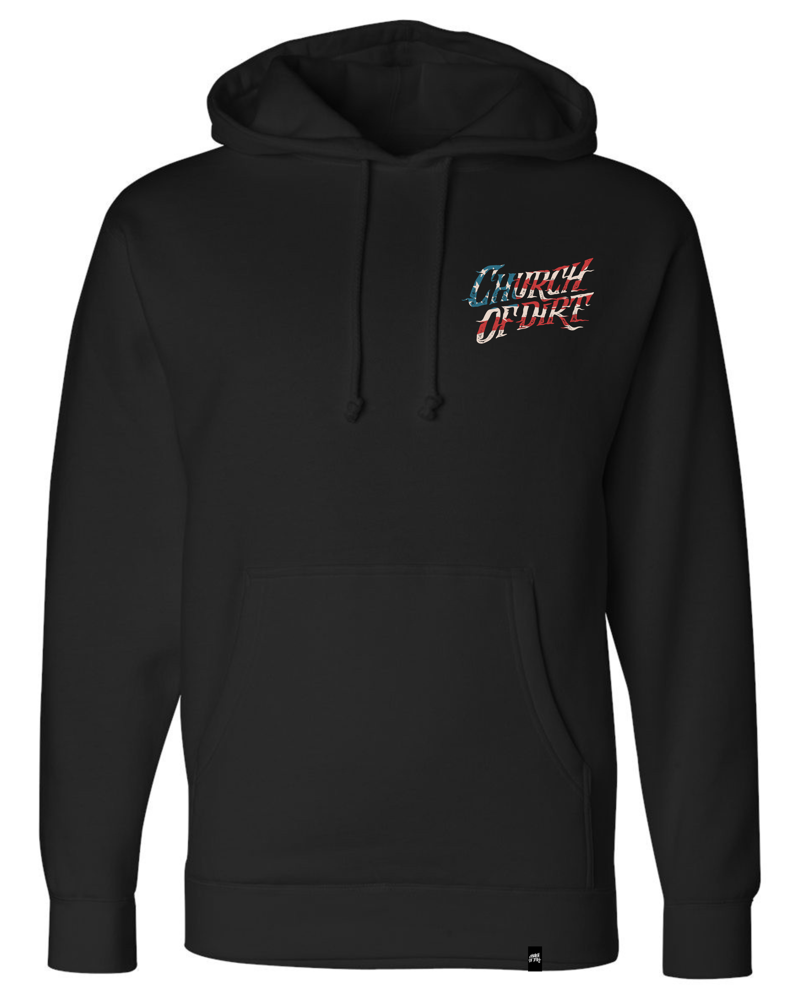Patriot Black Heavyweight Hoodie