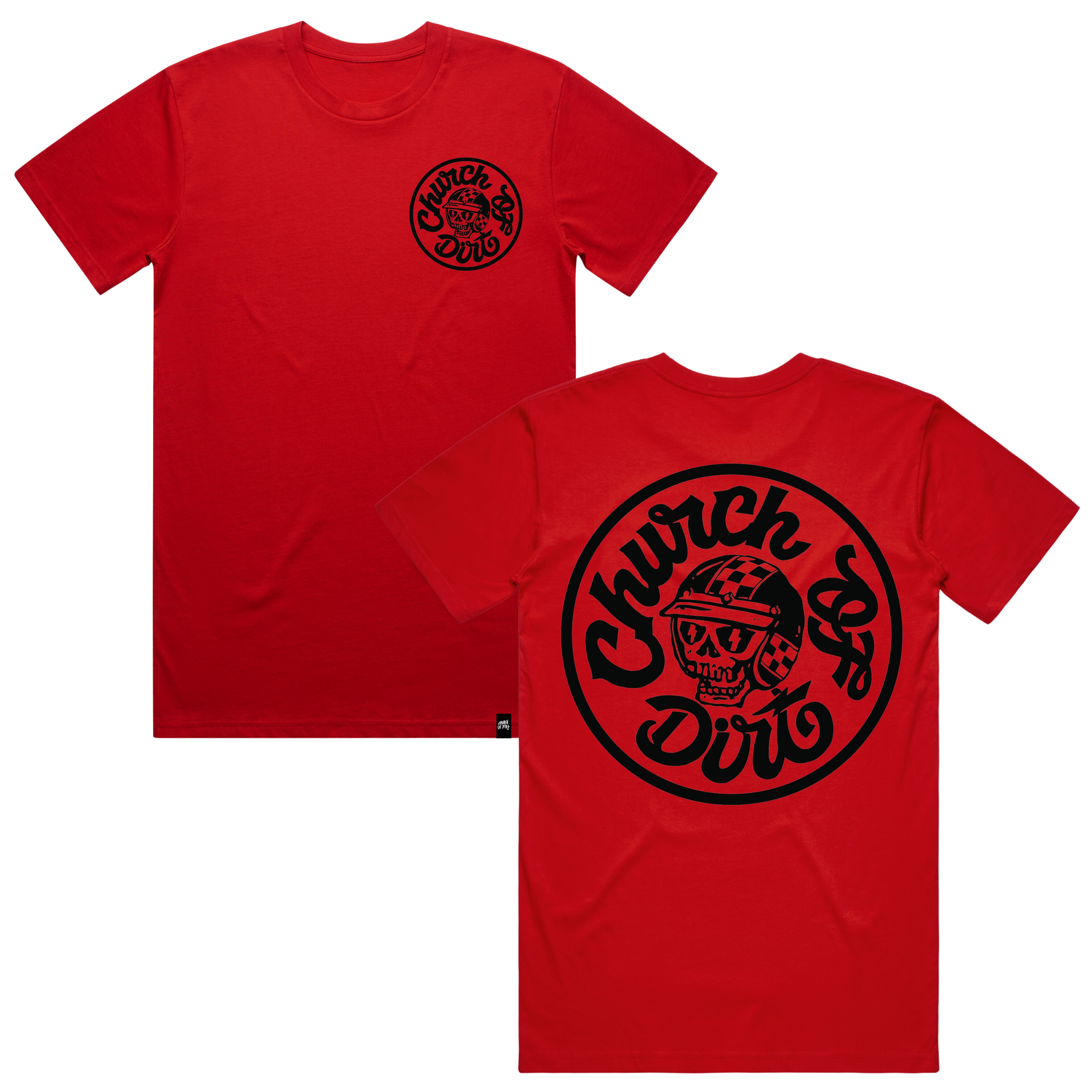 Adult Conquer Premium Red T-Shirt