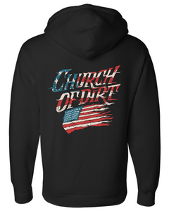Patriot Black Heavyweight Hoodie