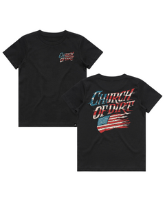 Youth Patriot Premium Black T-Shirt