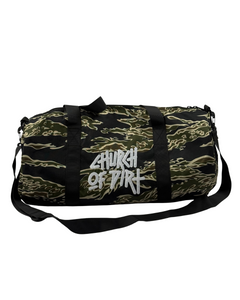 Tiger Camo Duffel Bag