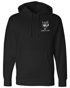 Leader Of The Pack Black Heavyweight Hoodie