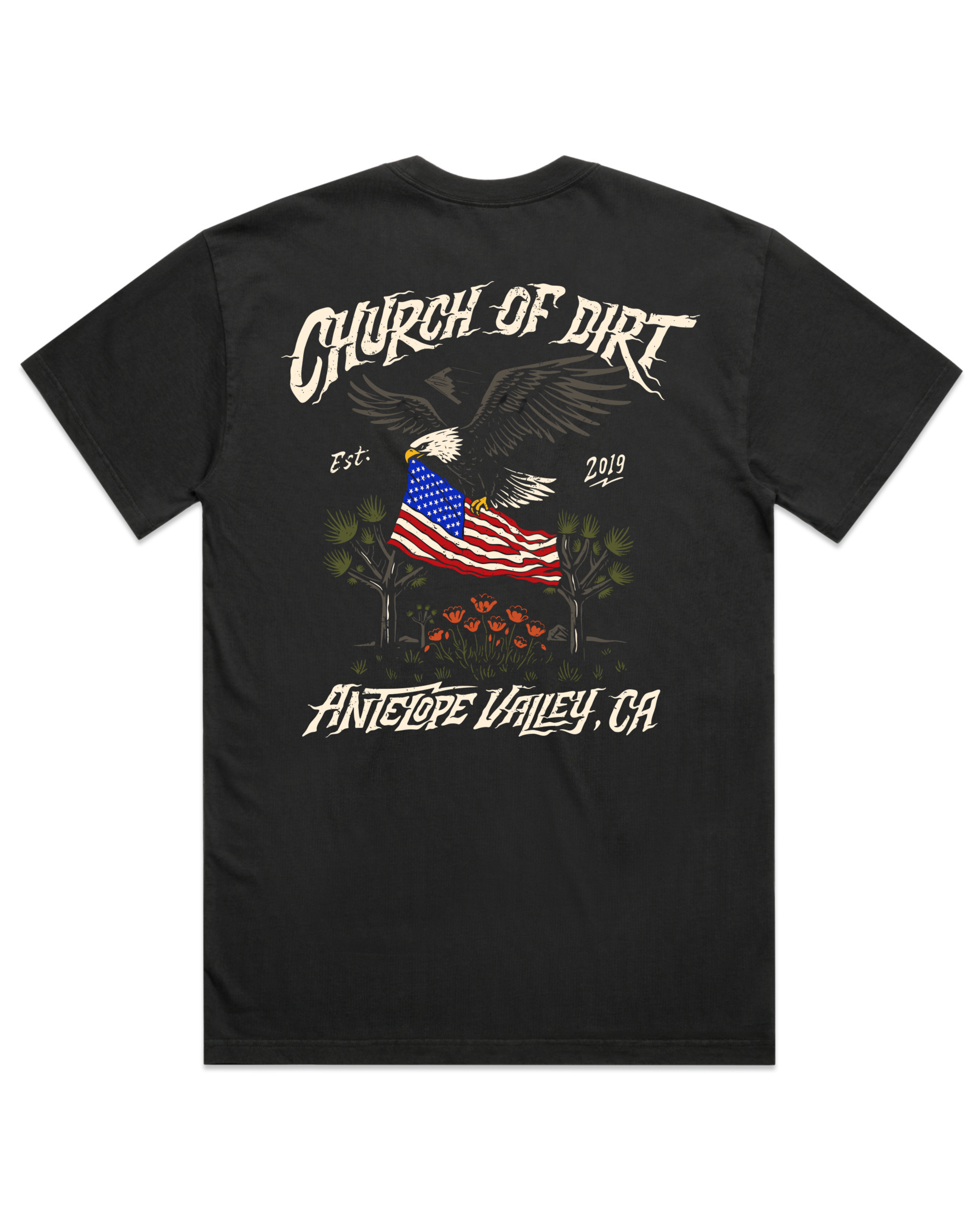 Bomber Faded Black T-Shirt