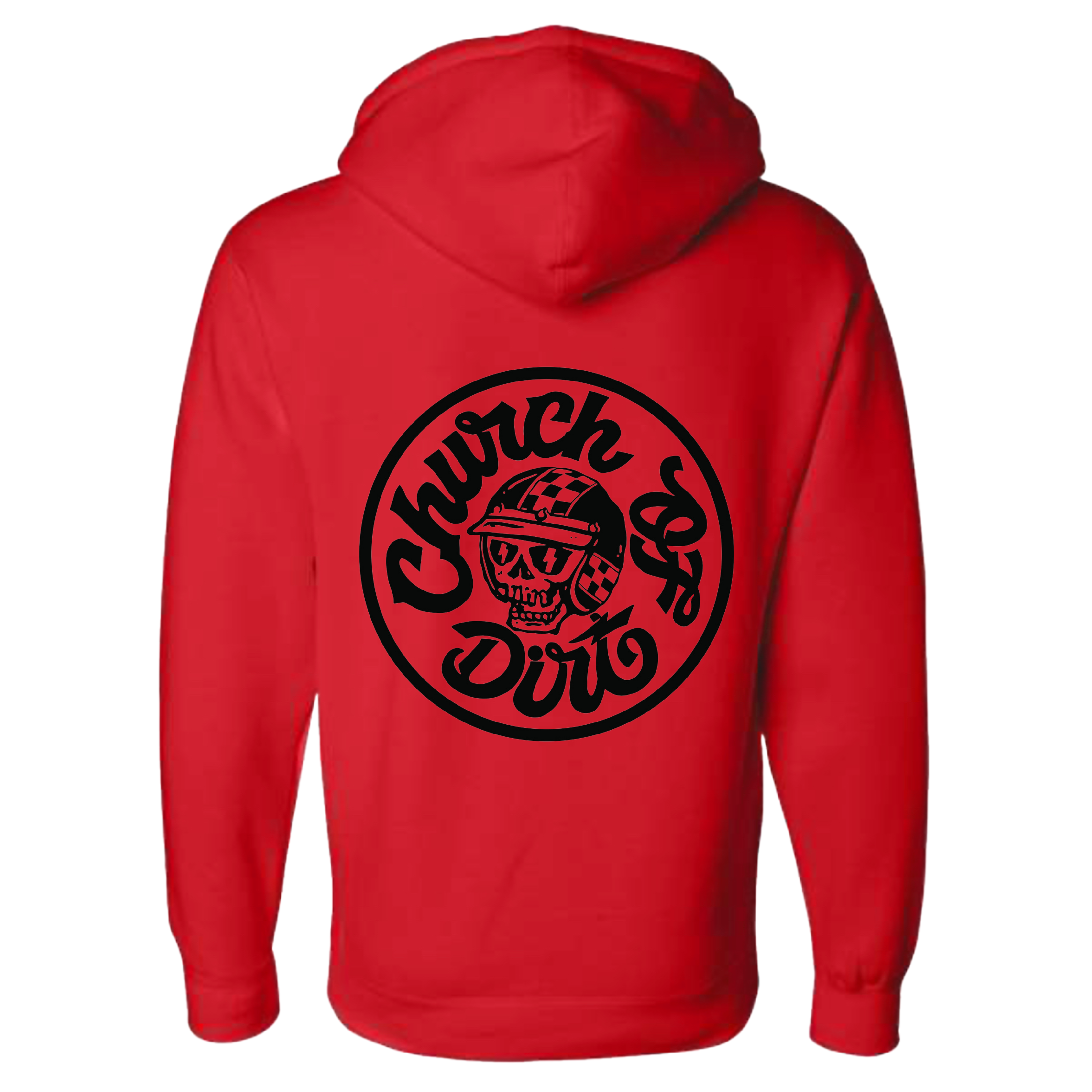 Adult Conquer Red Heavyweight Hoodie