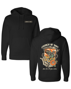 Unchained Black Heavyweight Hoodie
