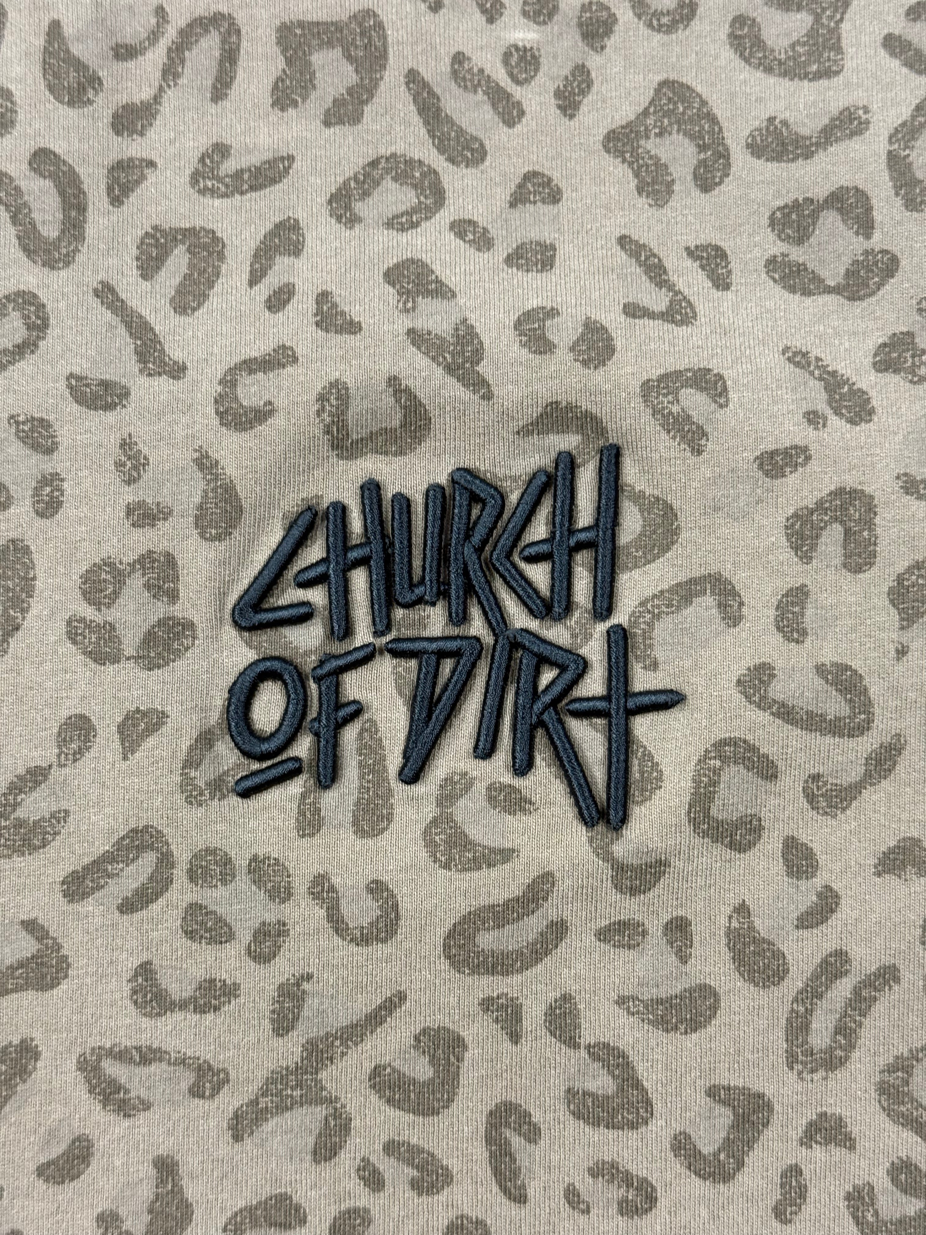 Embroidered Leopard T-Shirt