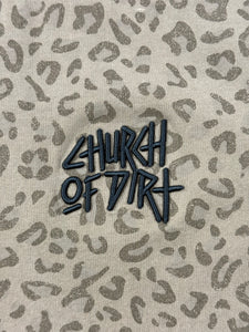 Embroidered Leopard T-Shirt