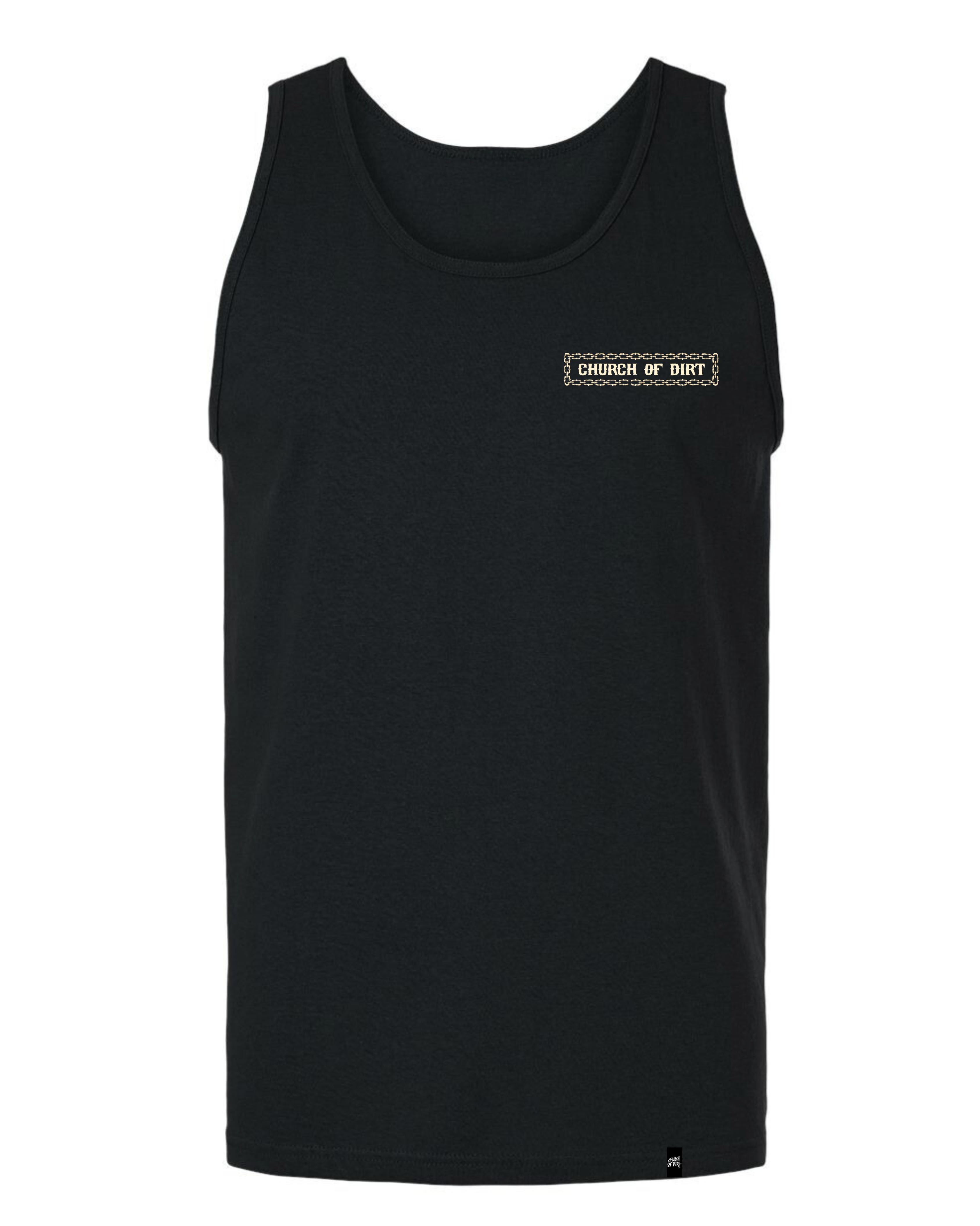 Unchained Black Tank Top