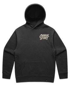 Bomber Faded Black Hoodie