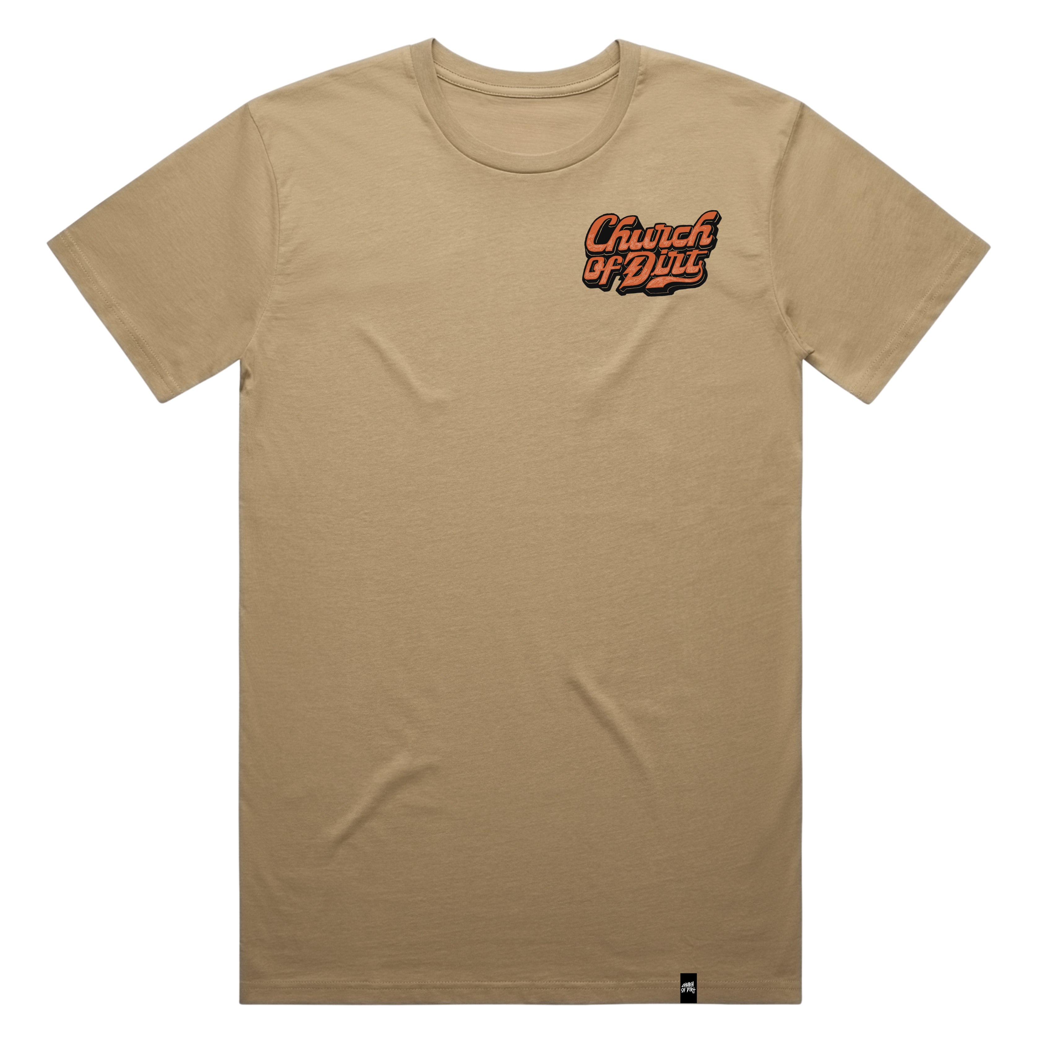 Adult Burnout Sand Premium T-Shirt