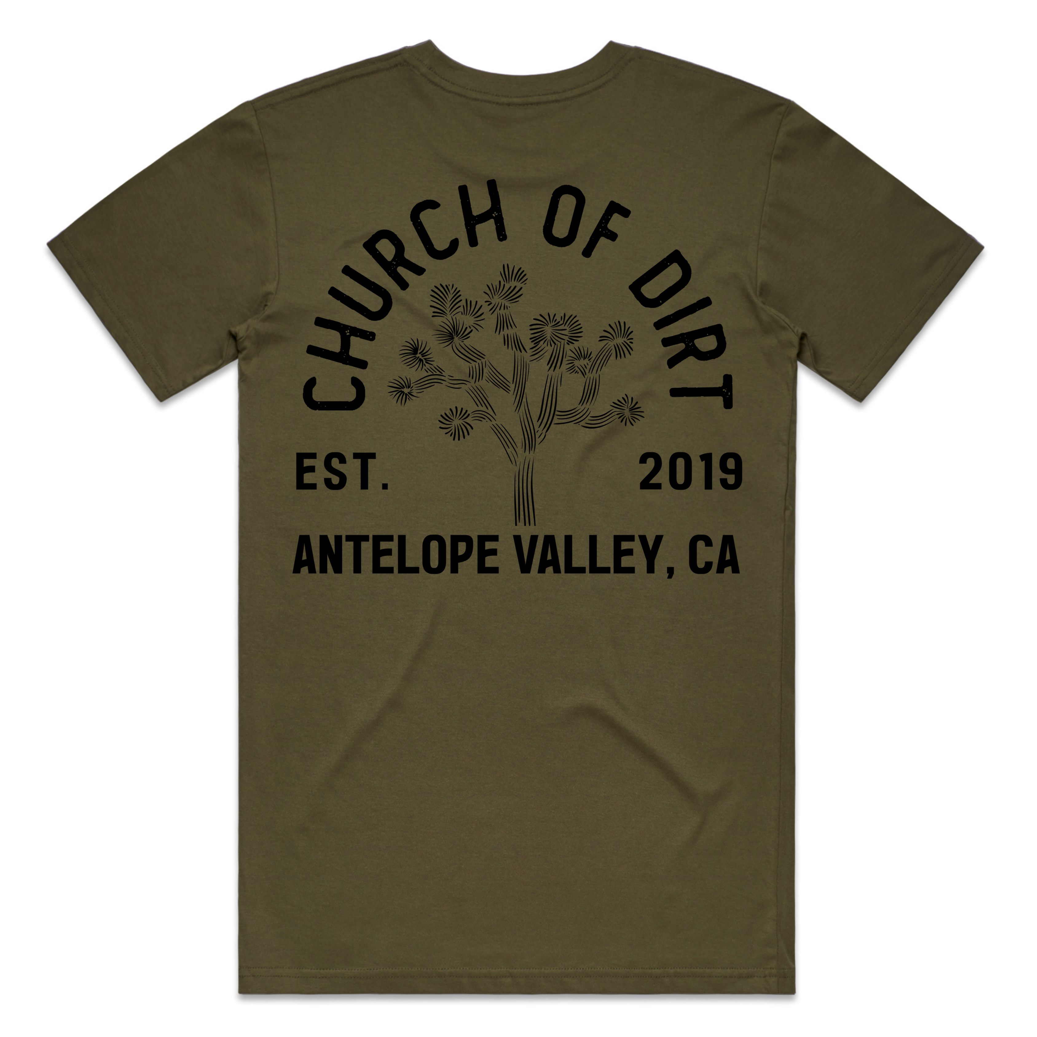 Adult AV Premium Army Green T-Shirt