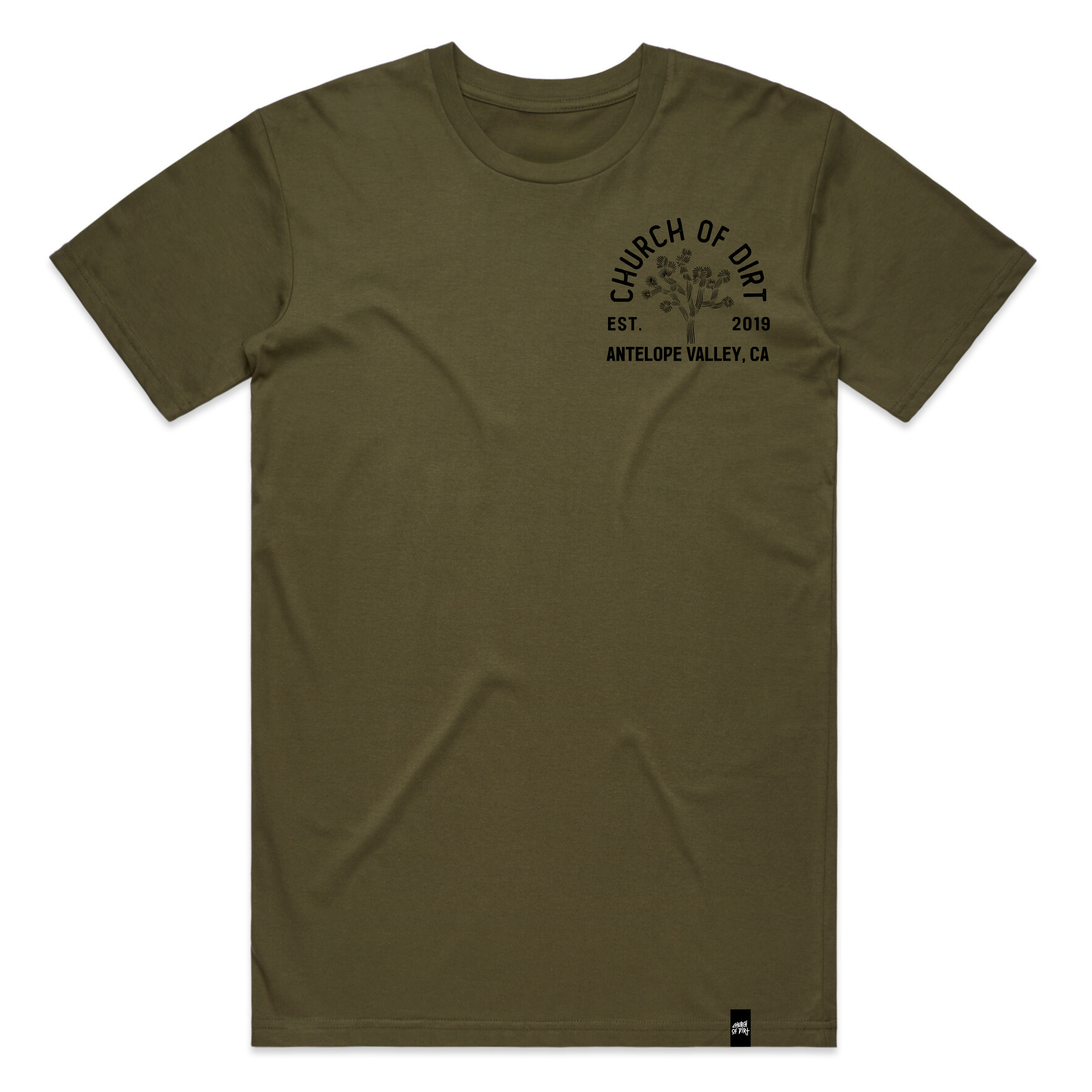 Adult AV Premium Army Green T-Shirt