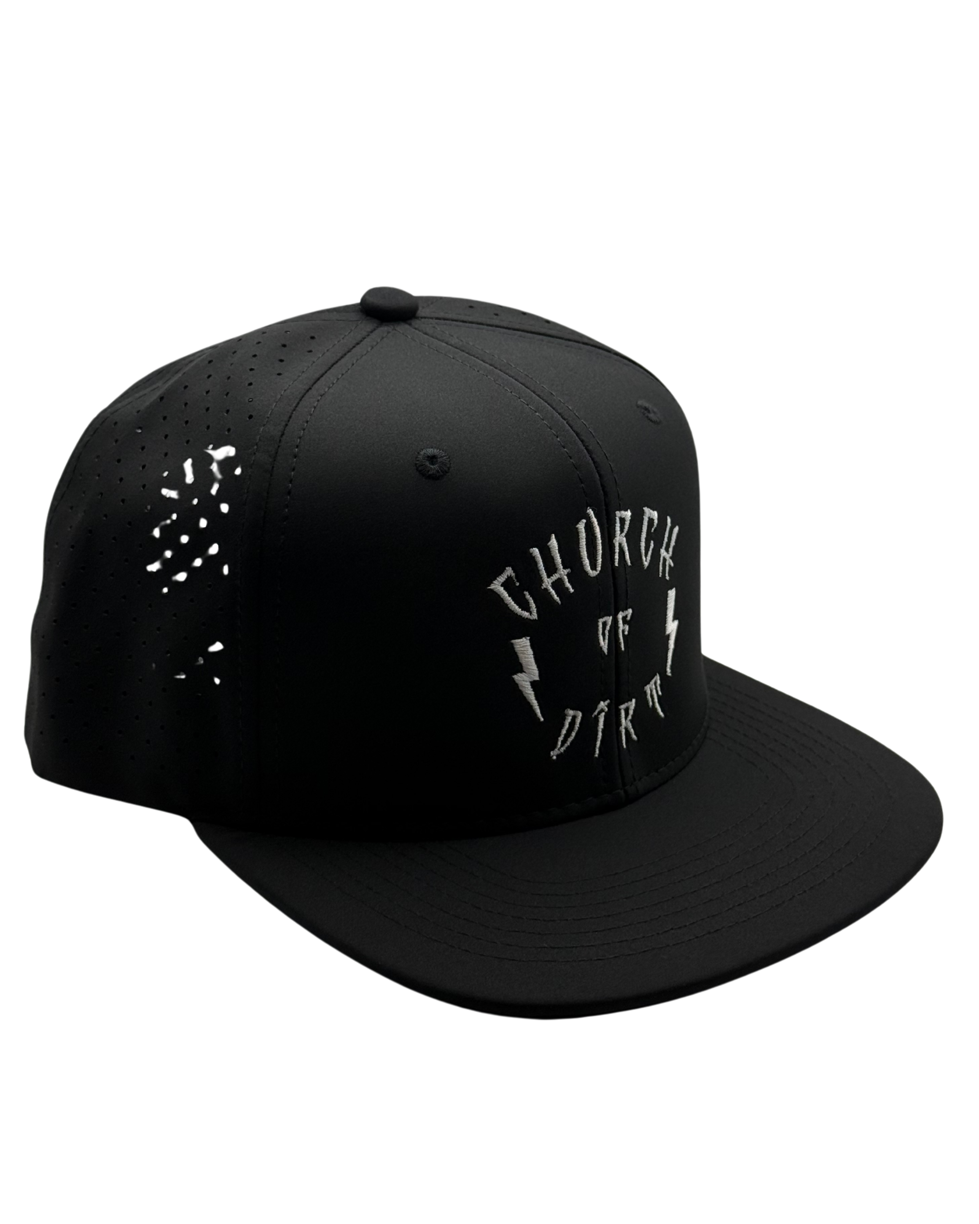 Black OG Perforated Snapback