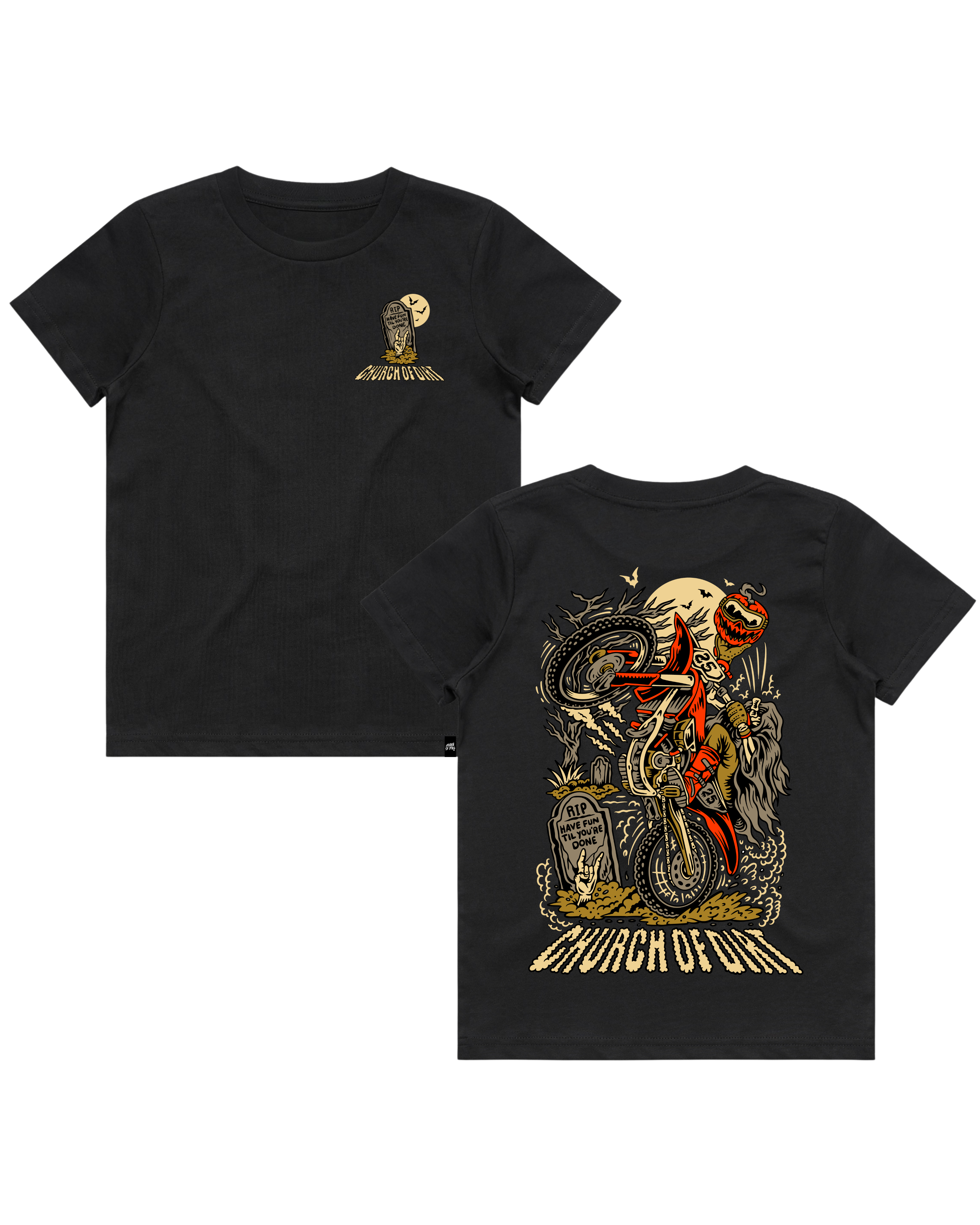 Youth Headless Horsepower Premium Black T-Shirt