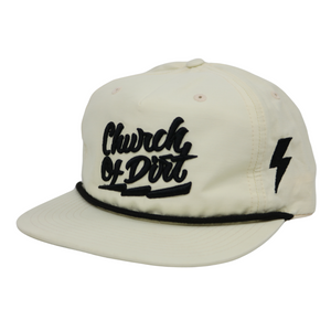 Birch & Black Bolt Rope Snapback