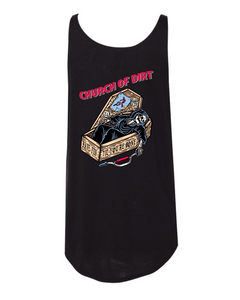 Women’s Dying To Ride Black Tank Top