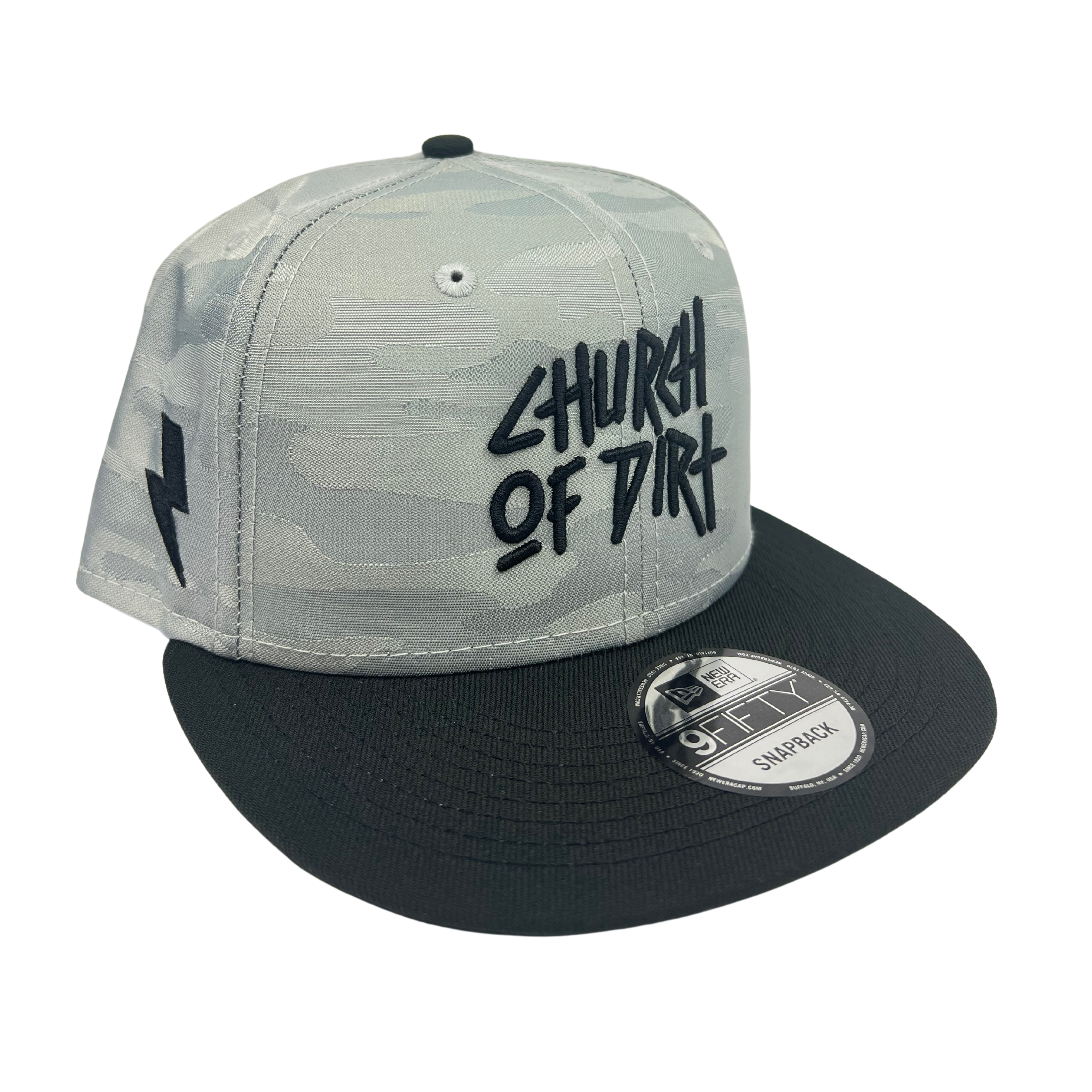 Dirt Surfer Gray Camo New Era Snapback