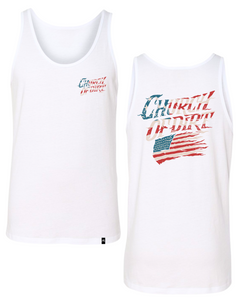 Patriot White Tank Top