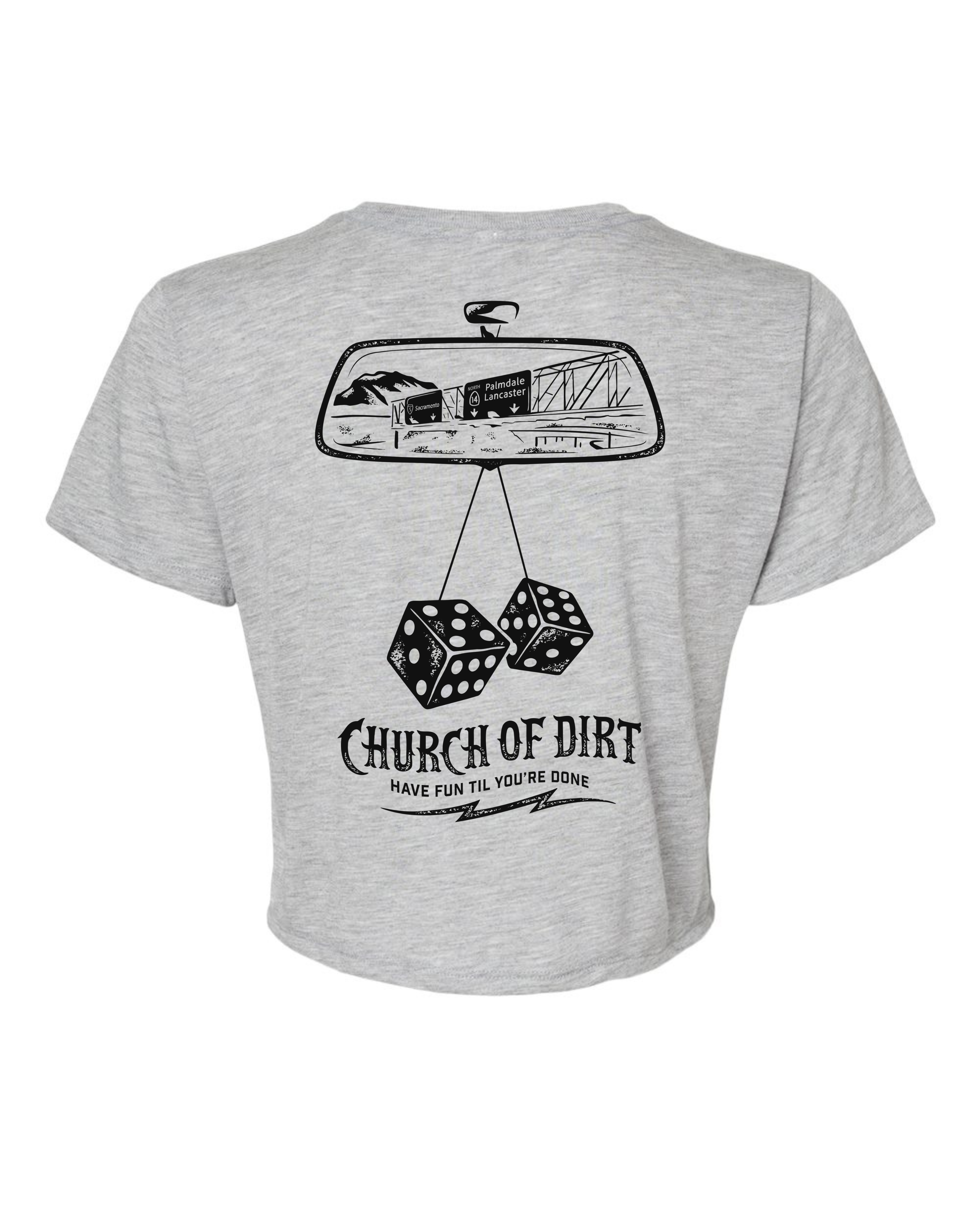 14 Women’s Gray Crop Top