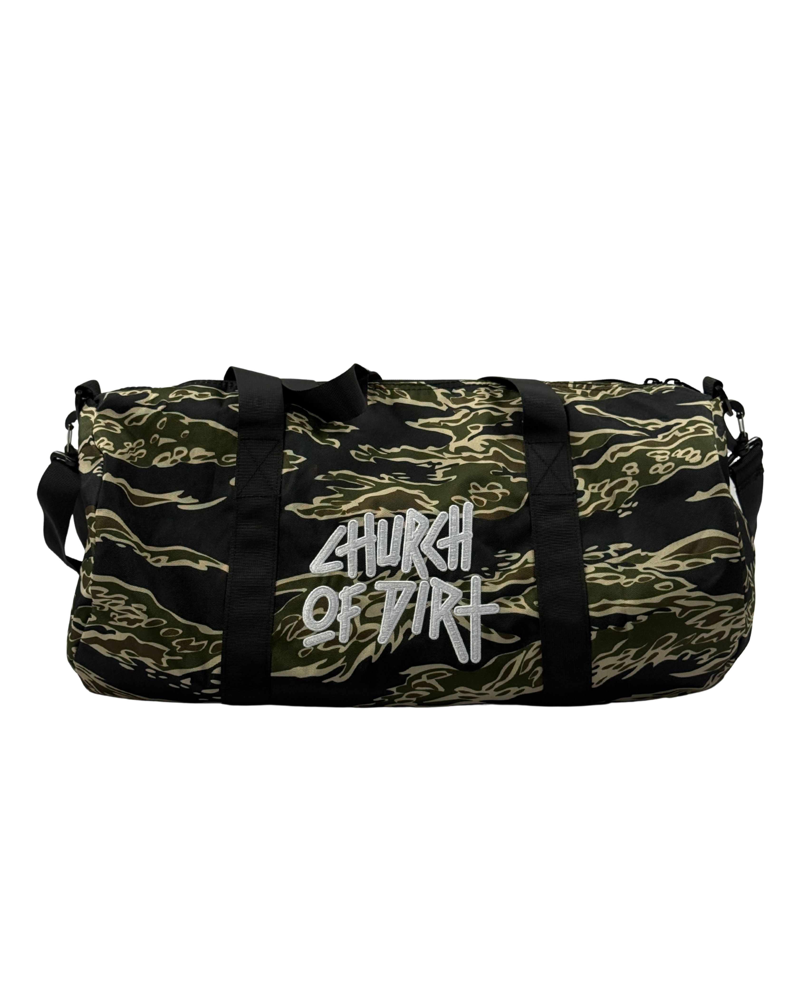 Tiger Camo Duffel Bag