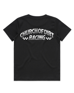 Youth COD Racing 002 Premium Black T-Shirt