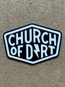 Church Of Dirt Sticker