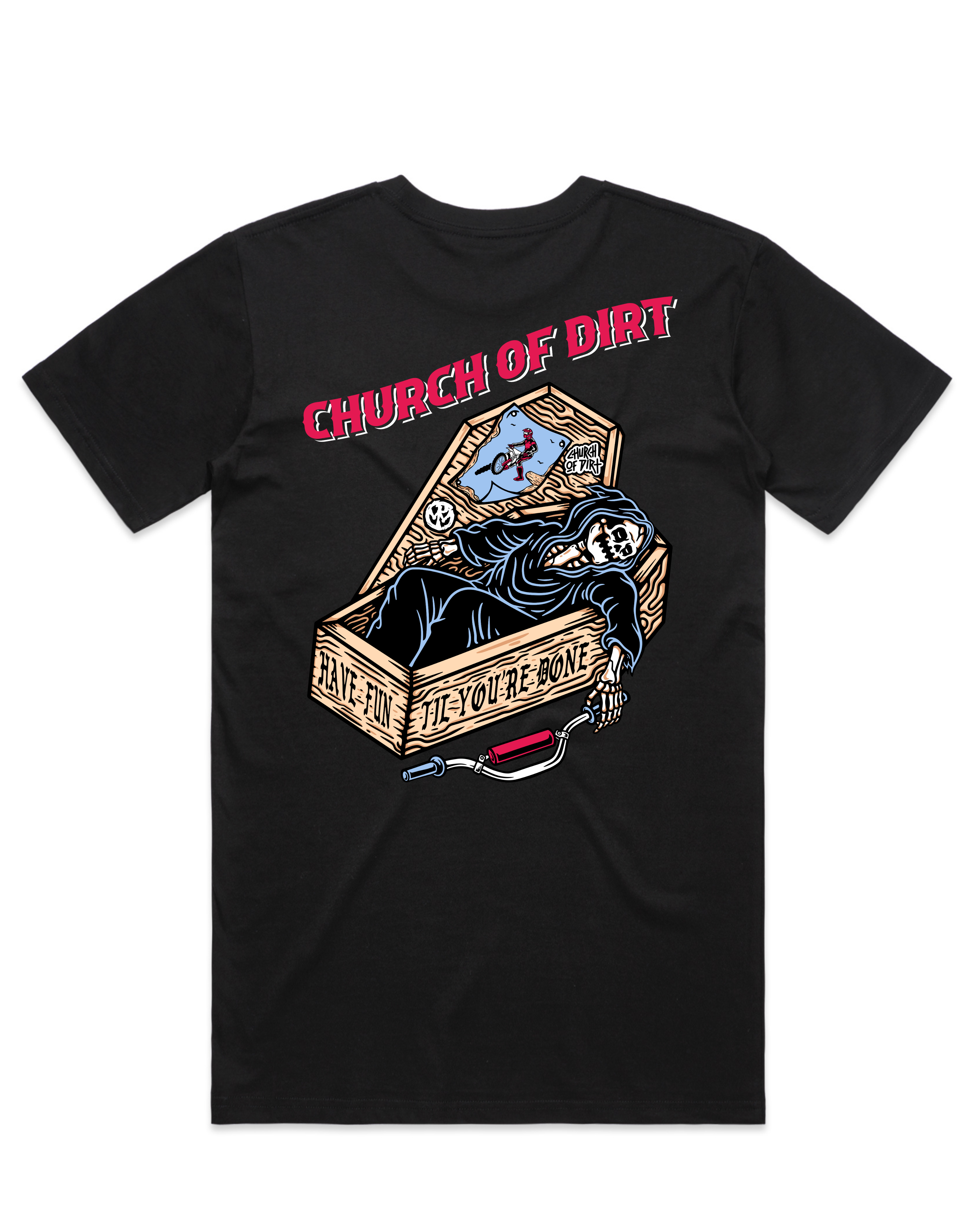 Dying To Ride Premium Black T-Shirt