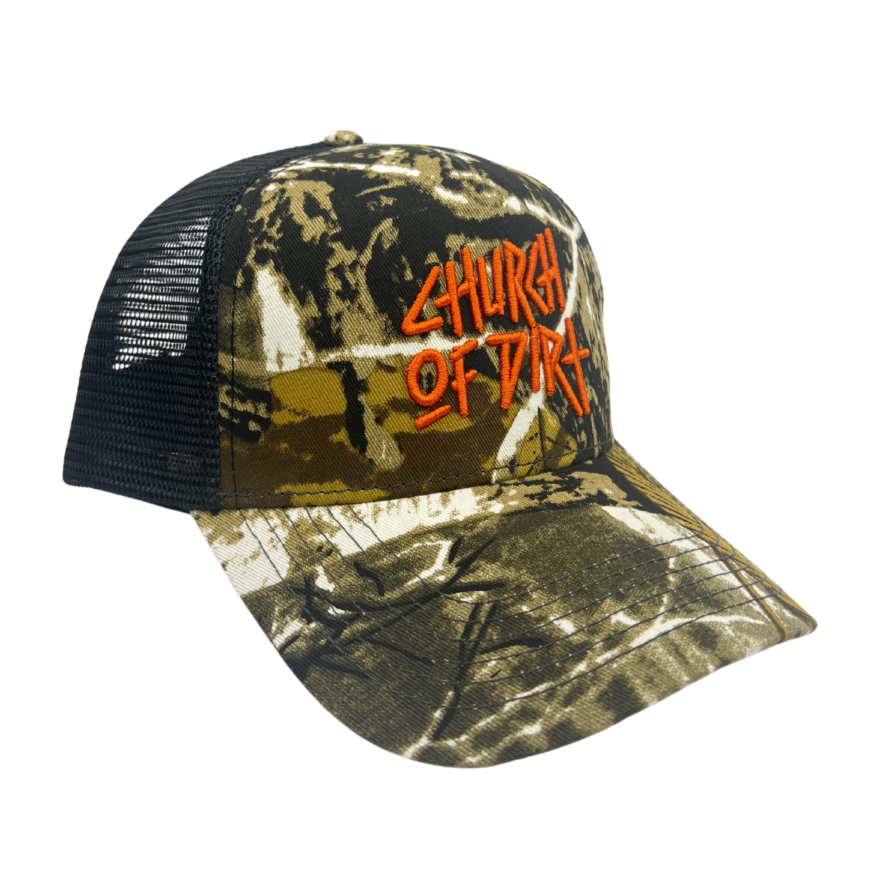 Dirt Surfer Realtree Camo Curved Bill Trucker Snapback