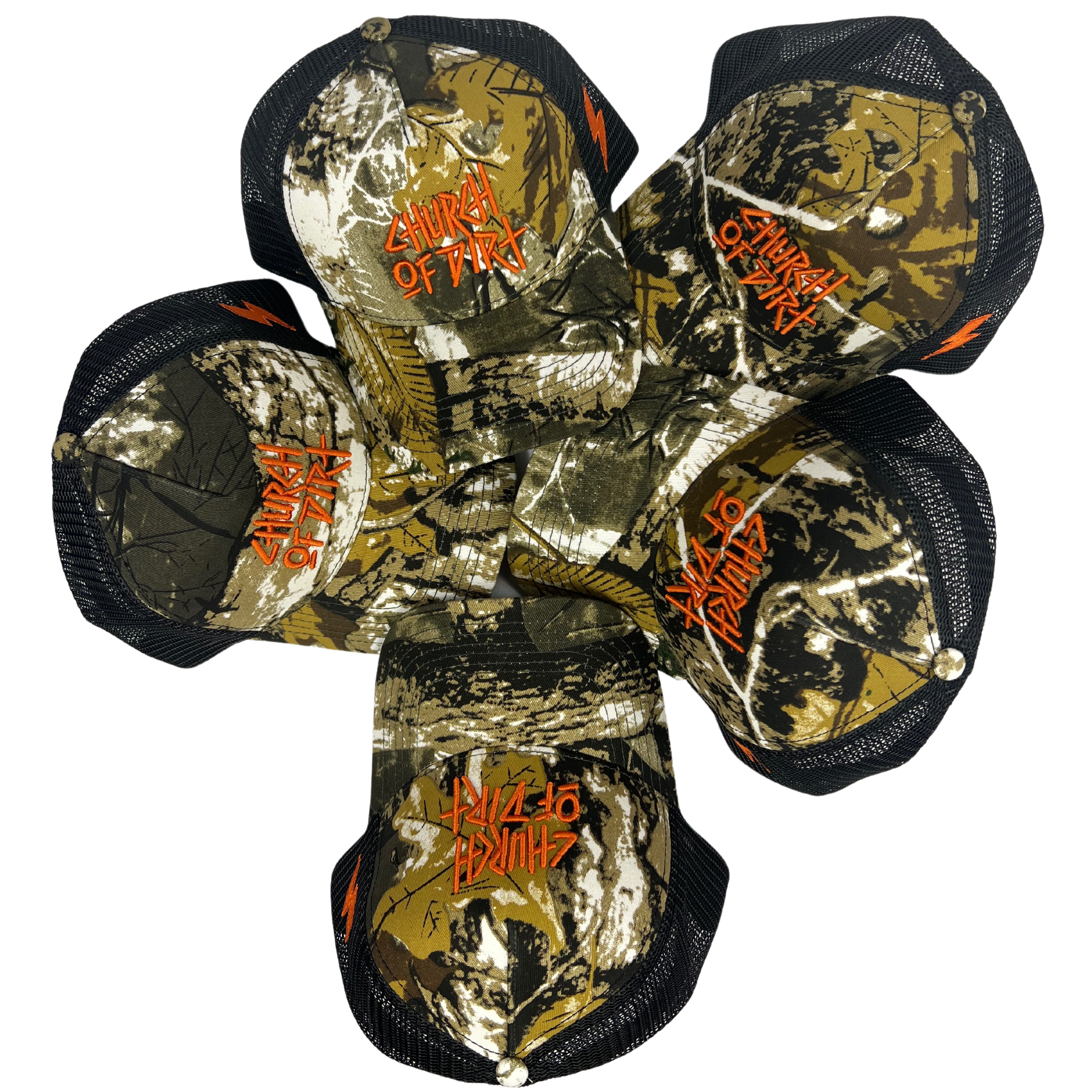 Dirt Surfer Realtree Camo Curved Bill Trucker Snapback