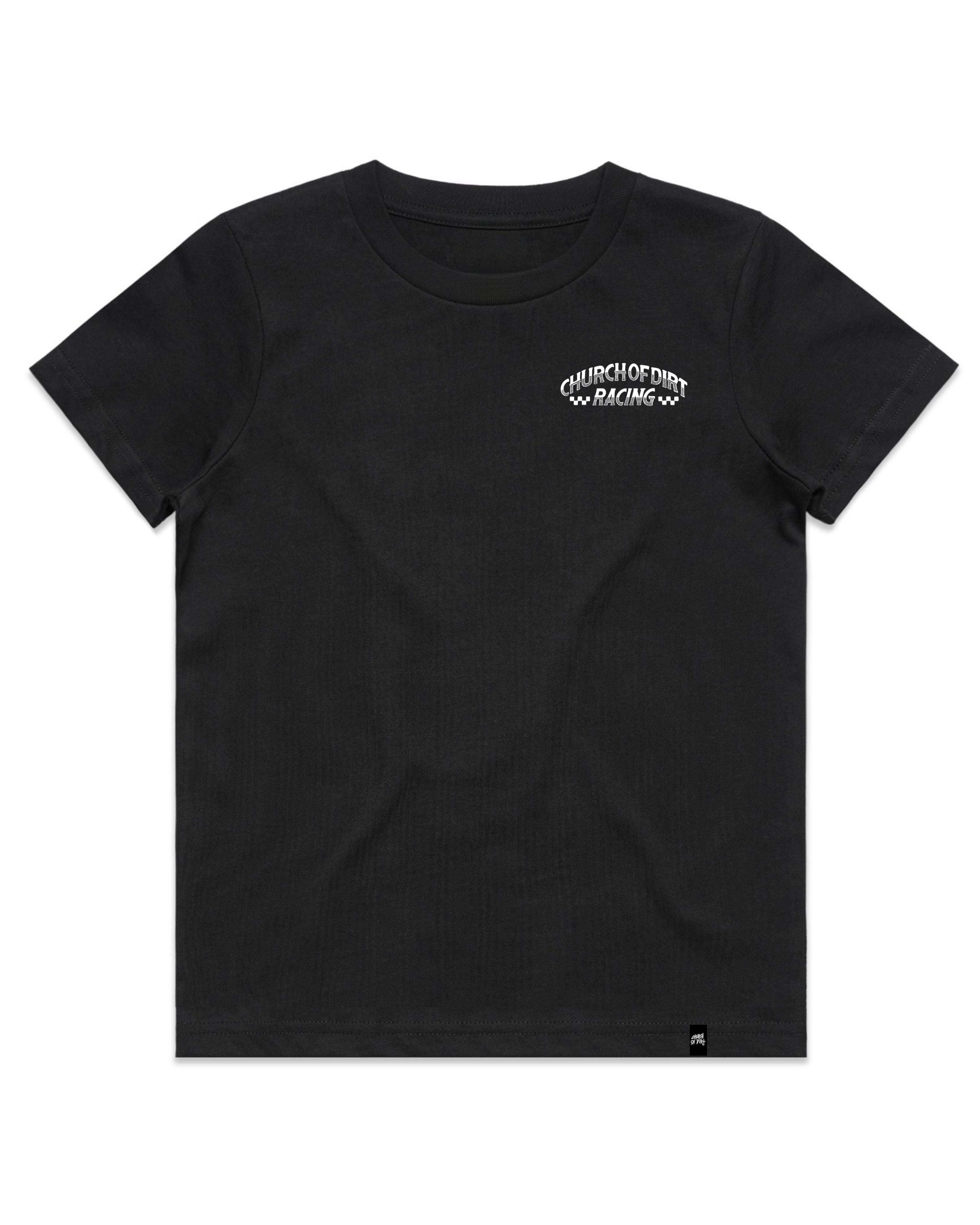 Youth COD Racing 002 Premium Black T-Shirt