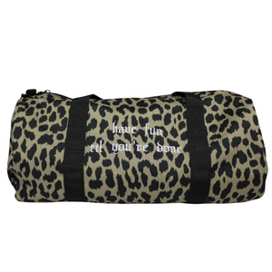 Bolt Cheetah Duffel Bag