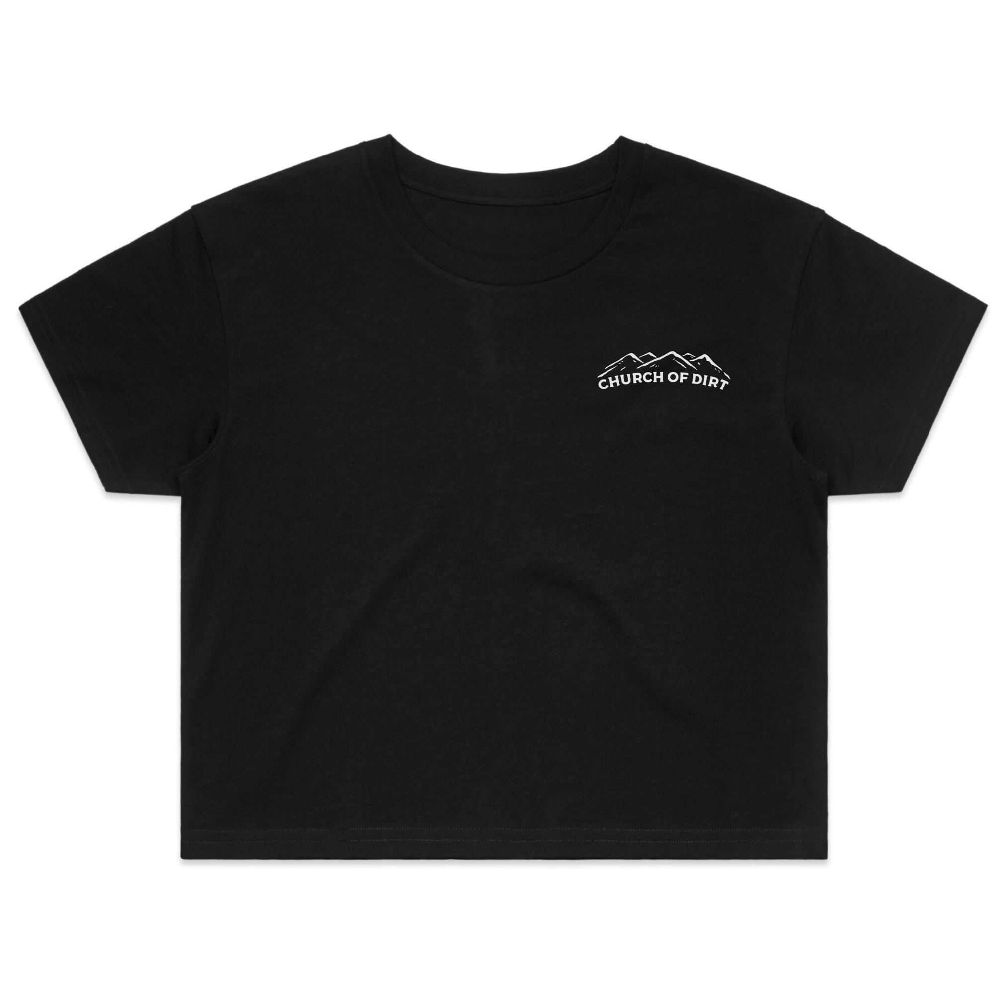 Women’s The Van Black Crop Top