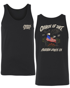 Bomber Black Tank Top