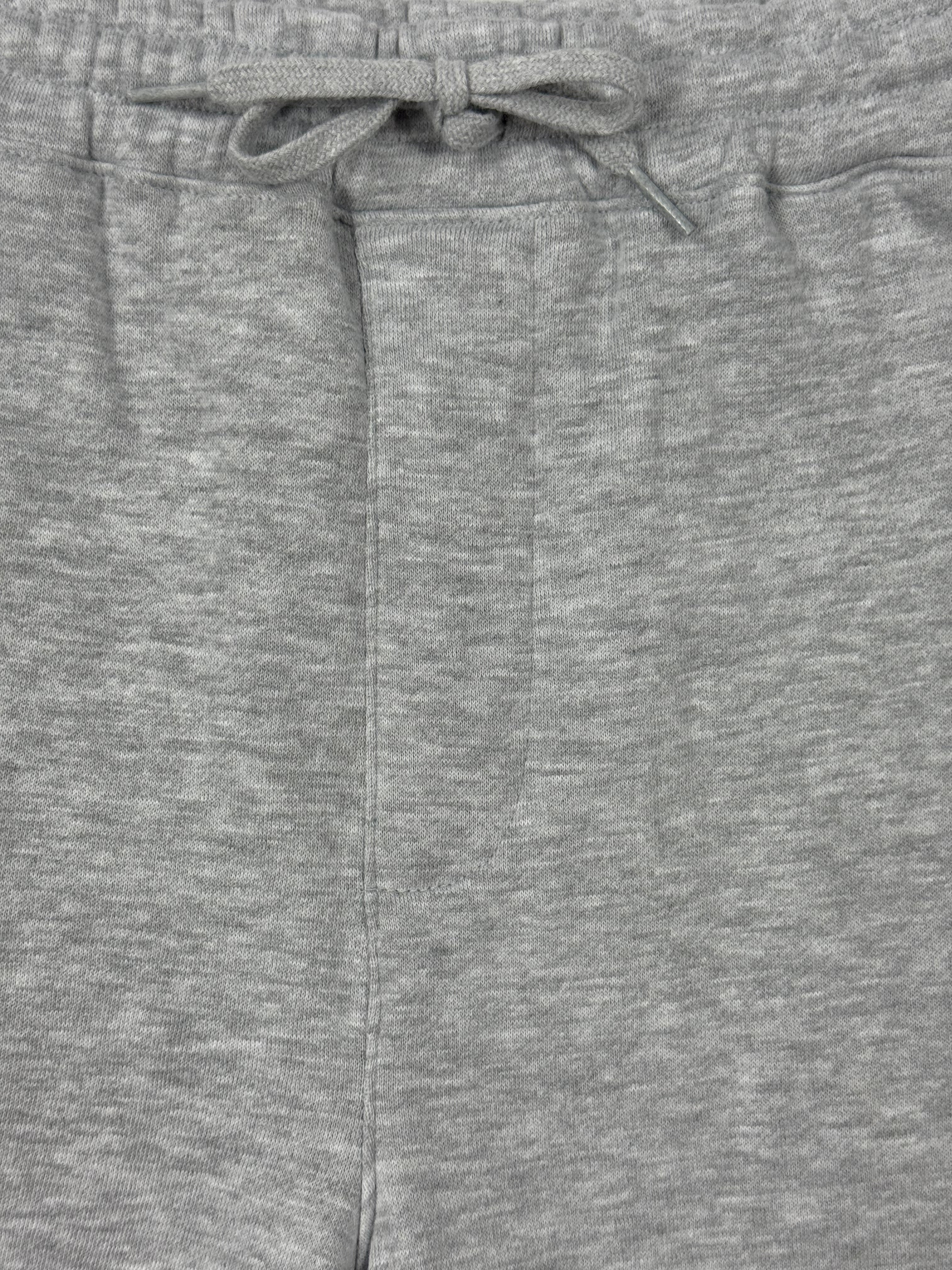 Gray Embroidered Dirt Surfer Shorts