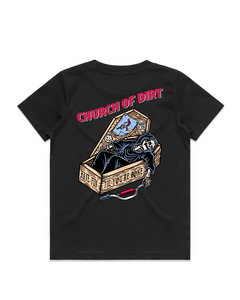 Youth Dying To Ride Premium Black T-Shirt