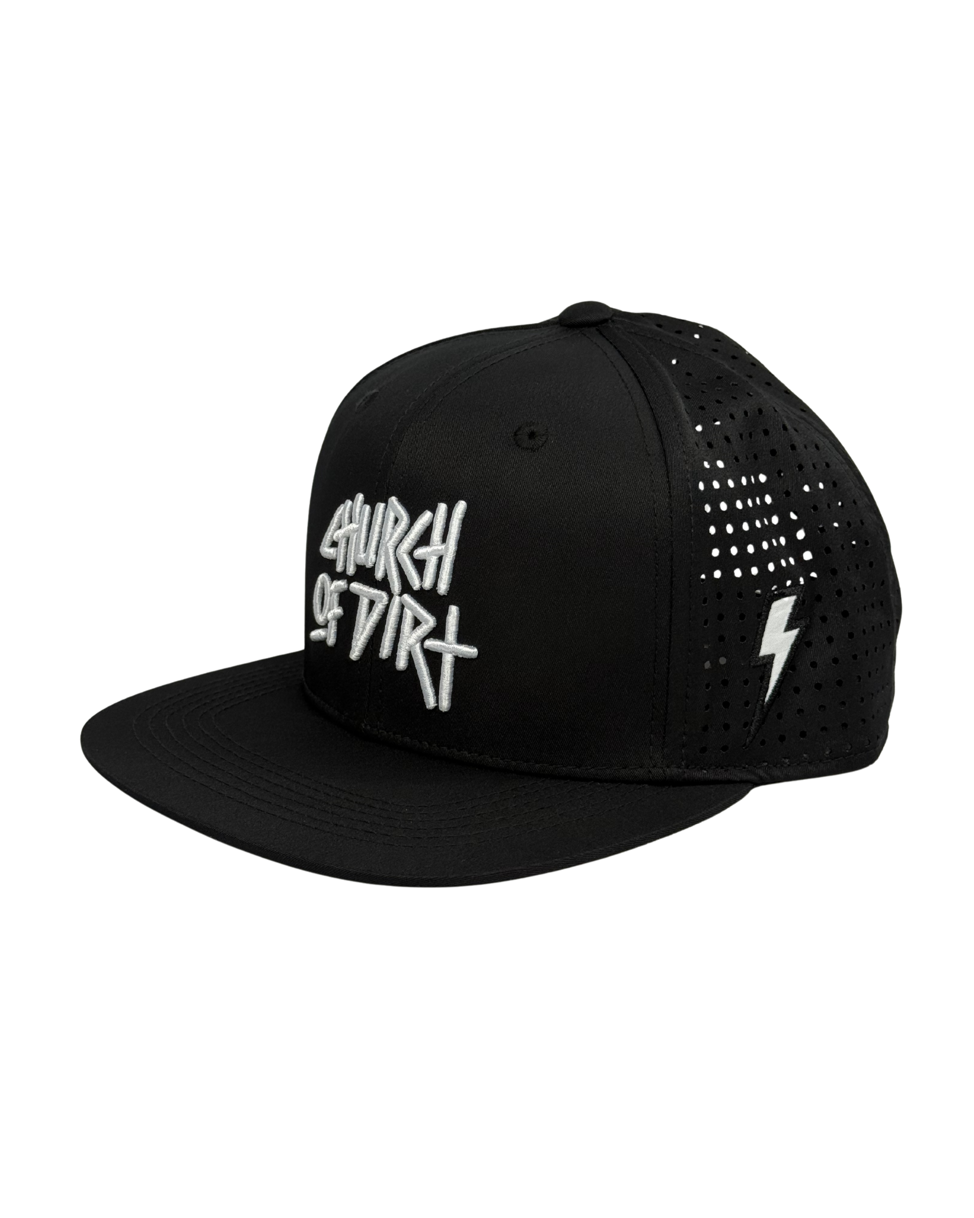 Church Of Dirt Black SnapBack