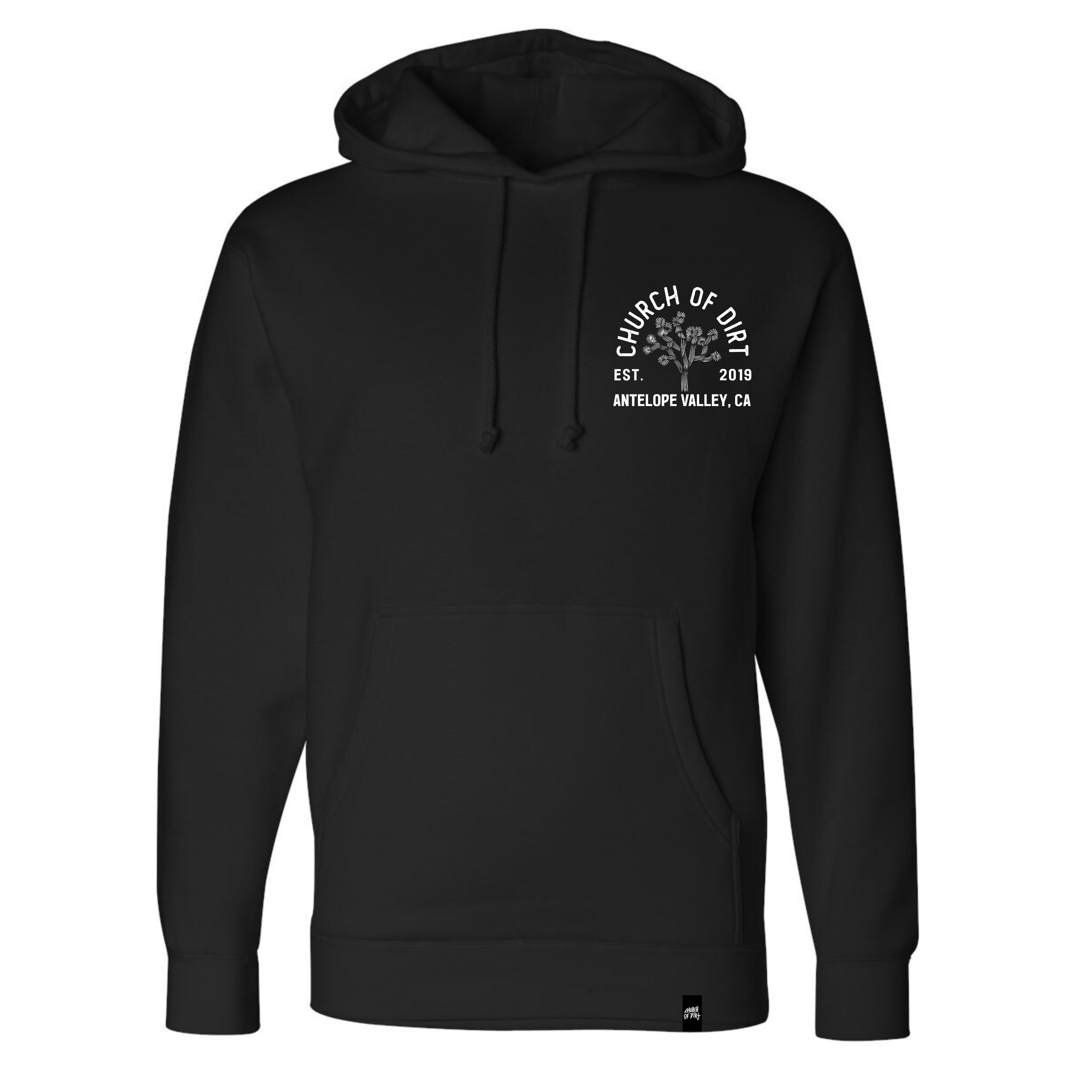 Adult AV Black Heavyweight Hoodie