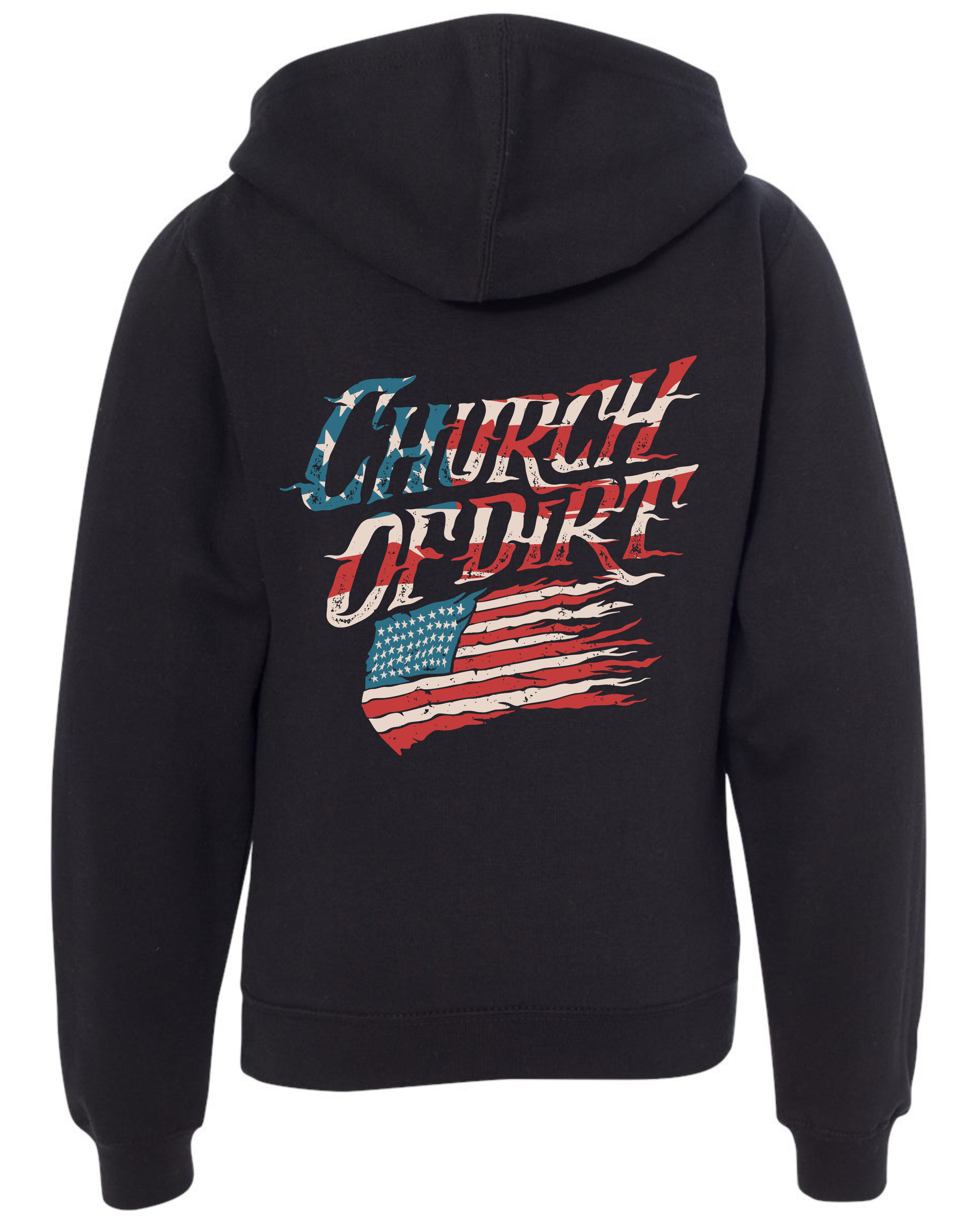 Youth Patriot Black Hoodie