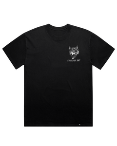 Leader Of The Pack Oversized Black T-Shirt