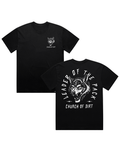 Leader Of The Pack Oversized Black T-Shirt