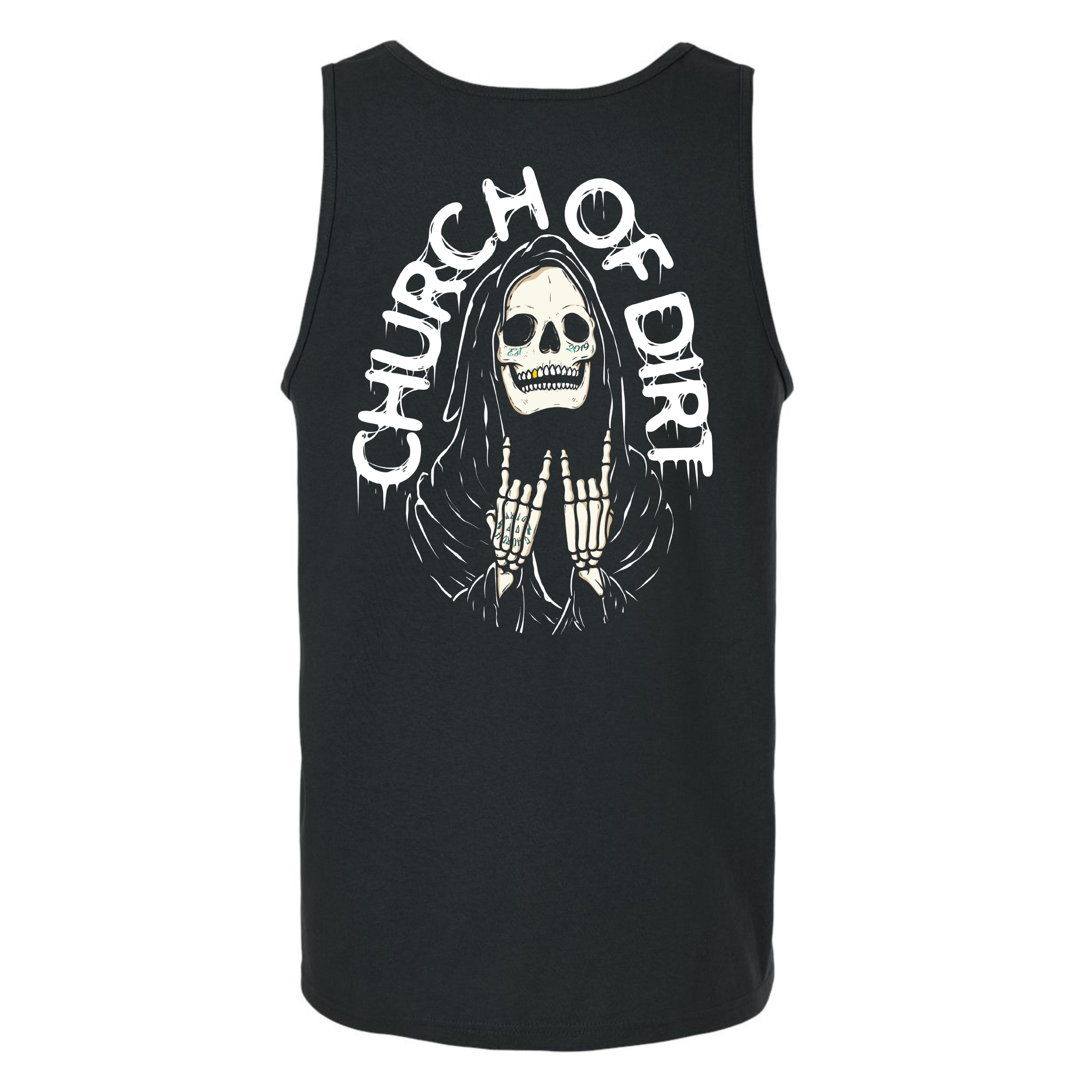 Adult Hellraiser Black Tank Top