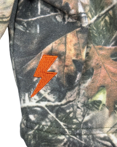 Embroidered Tree Camo Shorts