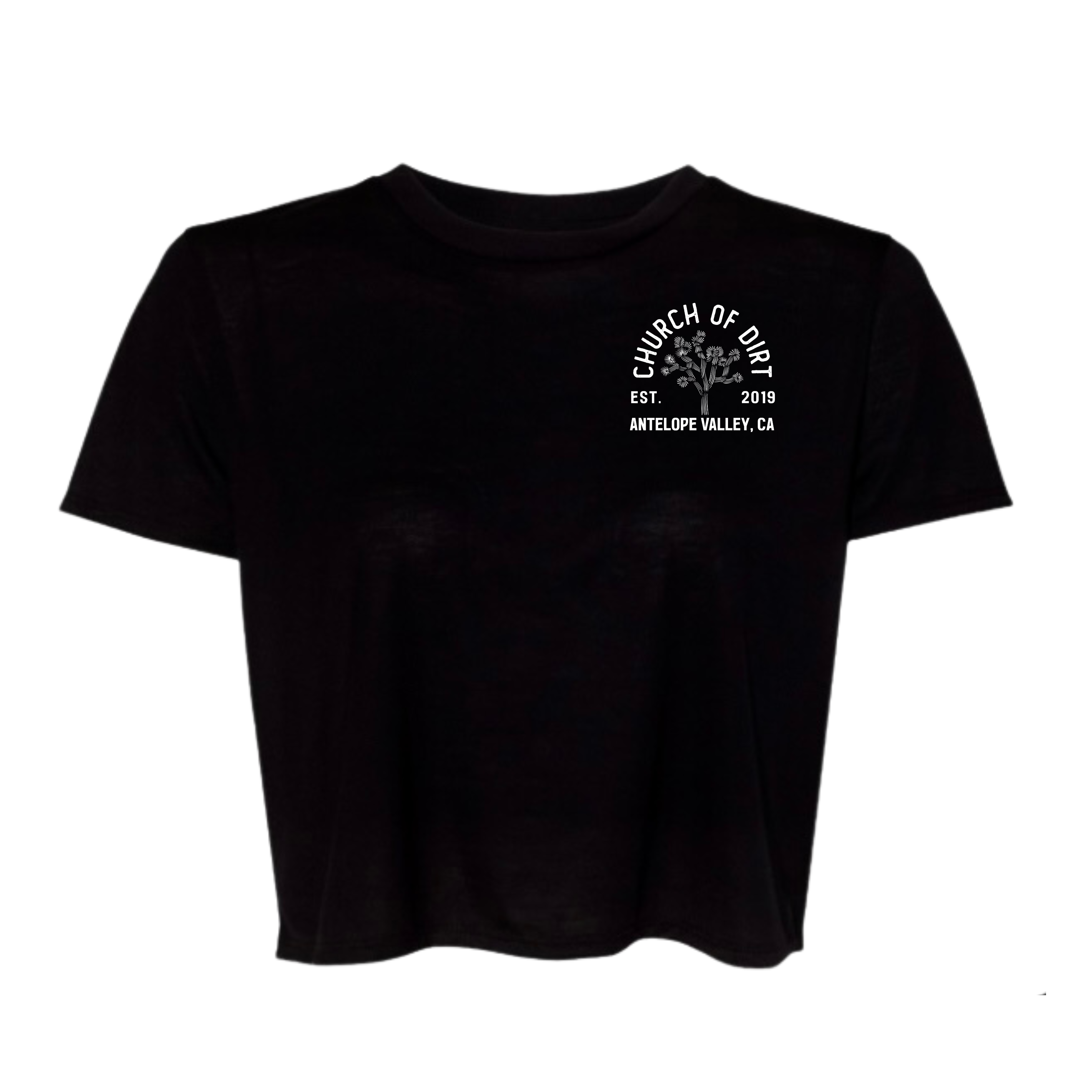 Women’s AV Black Crop Top