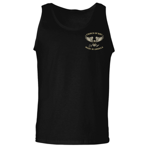 Adult Made In America Black Tank Top