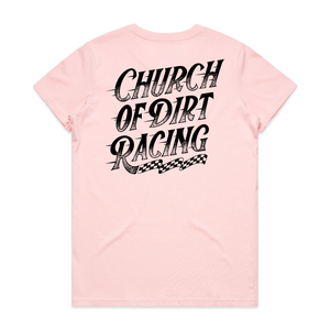 Women’s Racing Premium Pink T-Shirt