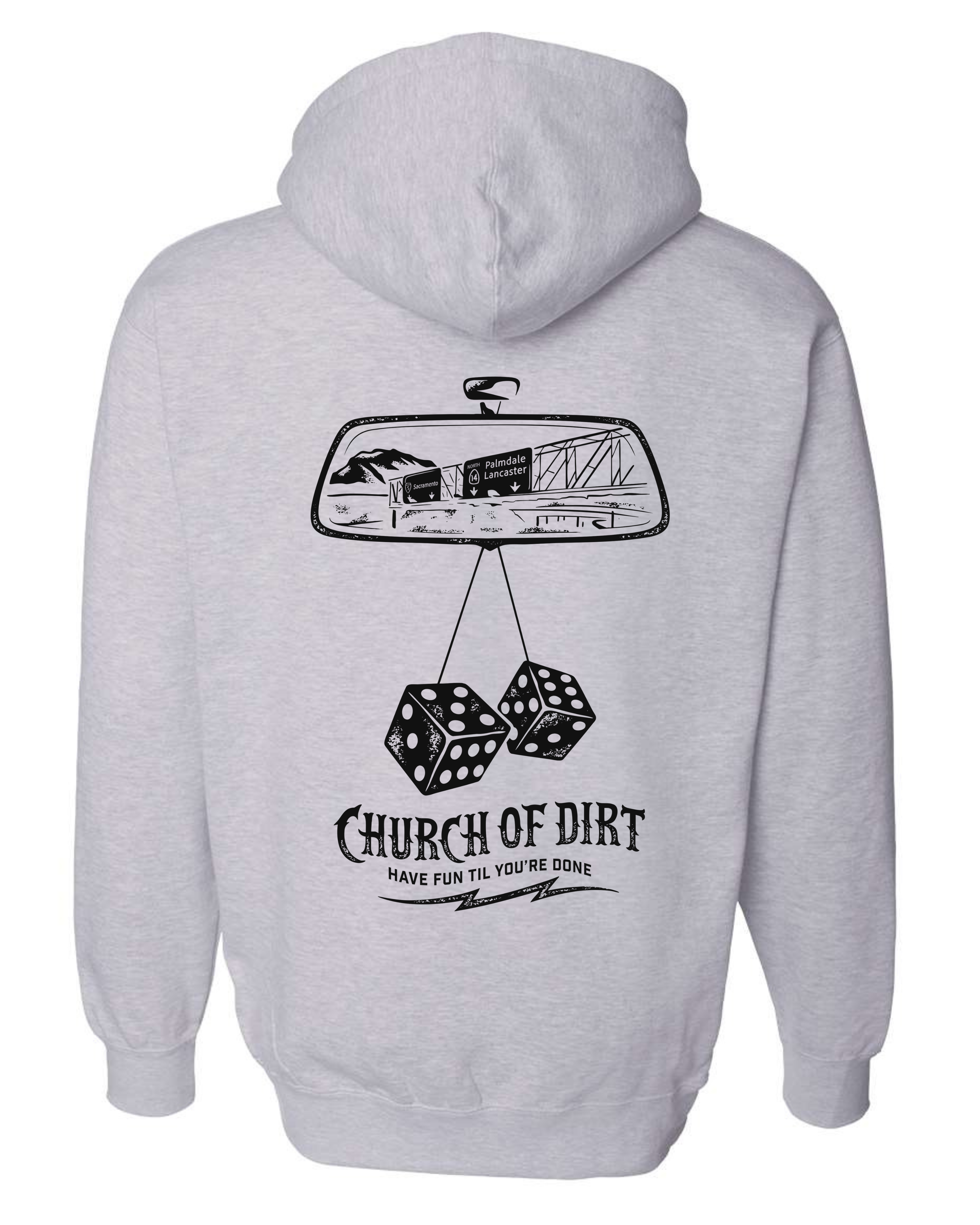 14 Gray Heavyweight Hoodie