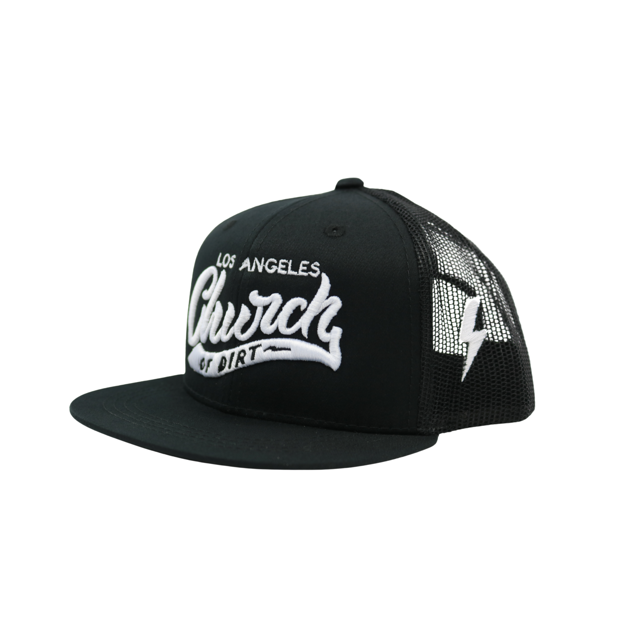 Youth Black Los Angeles Trucker